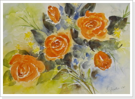 Rosen (50x60 cm) - 240 € Rosen (50x60 cm) - 240 €