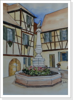 Hundlesbrunnern (60 x 50 cm) - 240€ Hundlesbrunnern (60 x 50 cm) - 240€