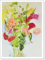 "Feuerwerk" (70x50 cm) - 240 € "Feuerwerk" (70x50 cm) - 240 €