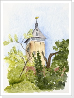 Pfeiferturrm (50x40 cm) - 240 € Pfeiferturrm (50x40 cm) - 240 €