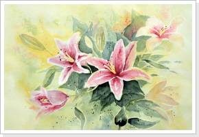 Lilienstrauß - verkauft Lilienstrauß - verkauft