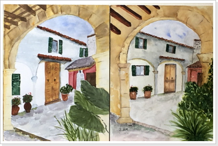 Aquarelle Claudia Grunwald - Birgit Bärtl