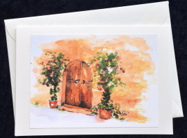 Mallorquinische Tür