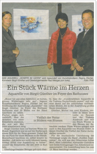 Rathaus Bretten - BNN - Februar 2009 Rathaus Bretten - BNN - Februar 2009